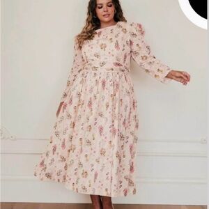JessaKae Floral Long Sleeve Dress